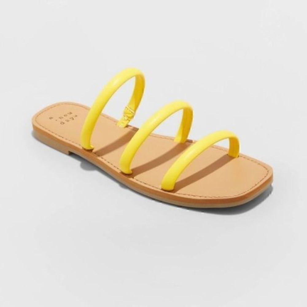 Women's Wren Triple Strap Sandals - A New Day
